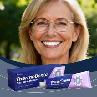 ORALHOE Denture Fixative Adhesive Modifies Denture Bonding for Natural Fit, Fixed Teeth, Aesthetic Comfort