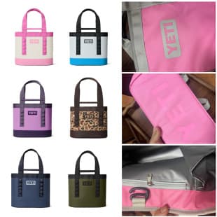 YETI Tote Handbag Cooler Reinforced Hard Bottom TPU Waterproof Insulated 20/35L Outdoor Ice Bag Picnic Bag