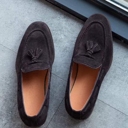 Men's Loafers Slip-On Dress Shoes Casual Summer Fringe Driving Shoes British Style