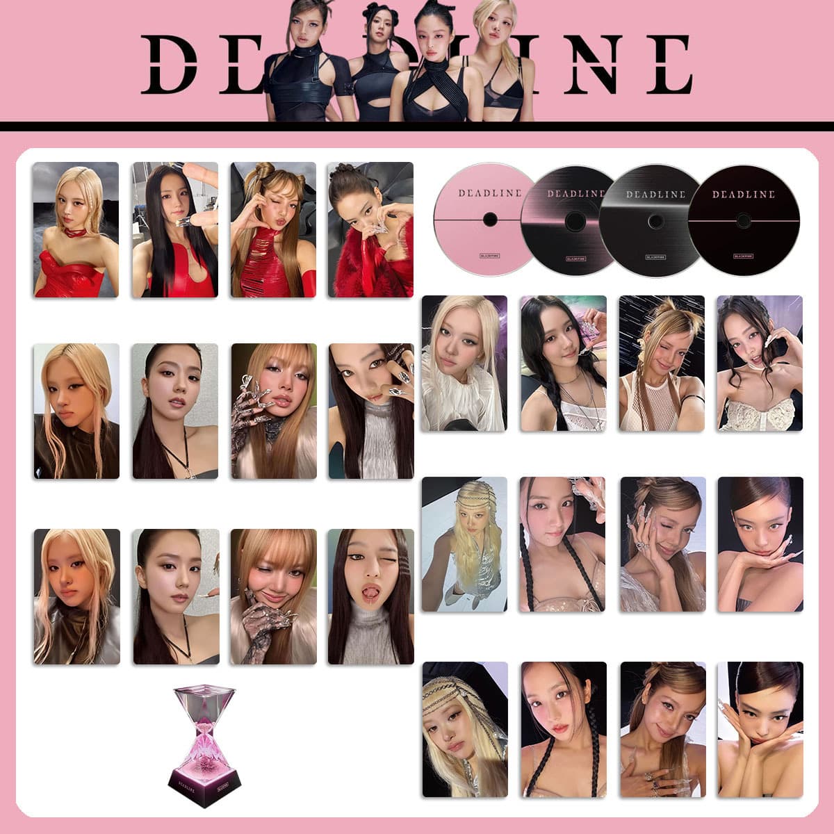 Blackpink Returns with New Album Deadline Special Bonus Cards, Album Cards, Random Cards