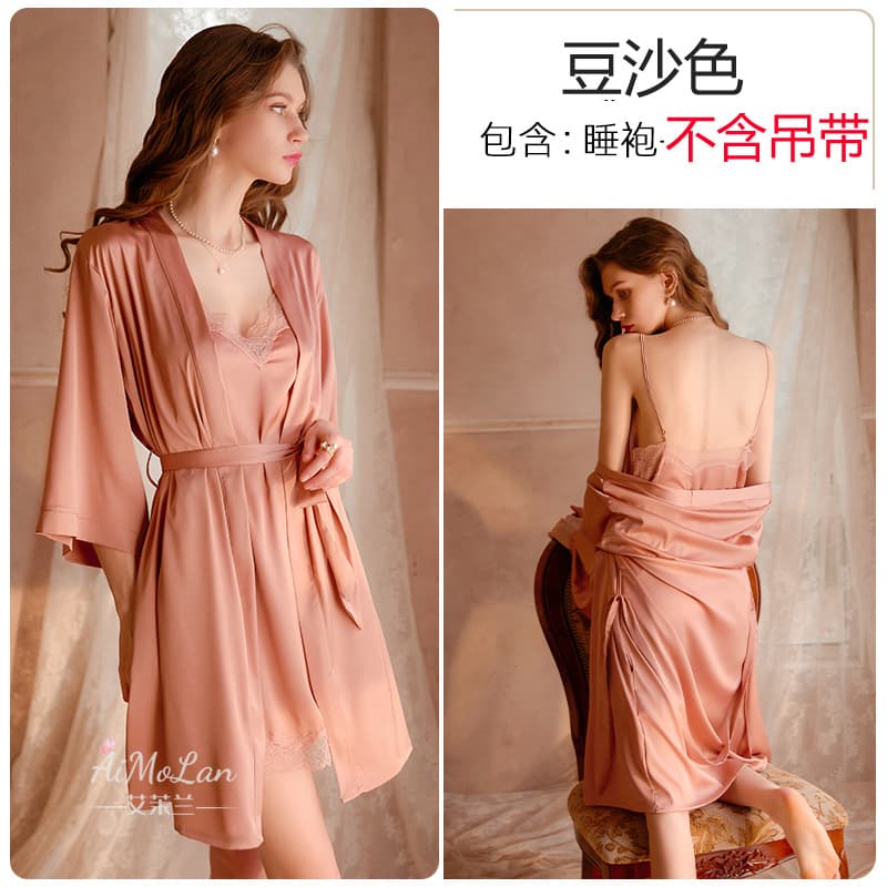 Meishilan Bathrobe Without Straps Single Bathrobe 169