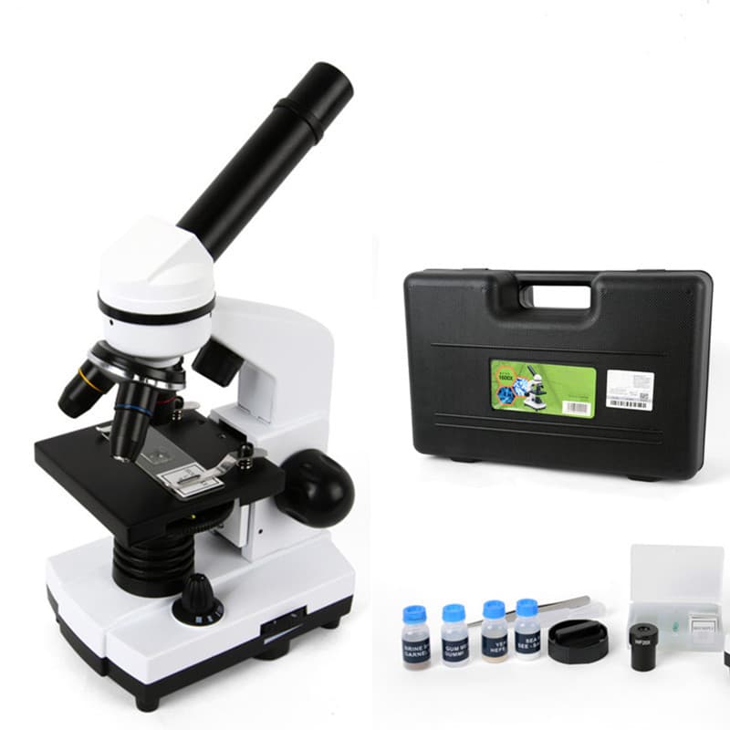 Wholesale Professional Optical Biological Microscope Portable High Power Experiment Microscope for Children and Students 44128