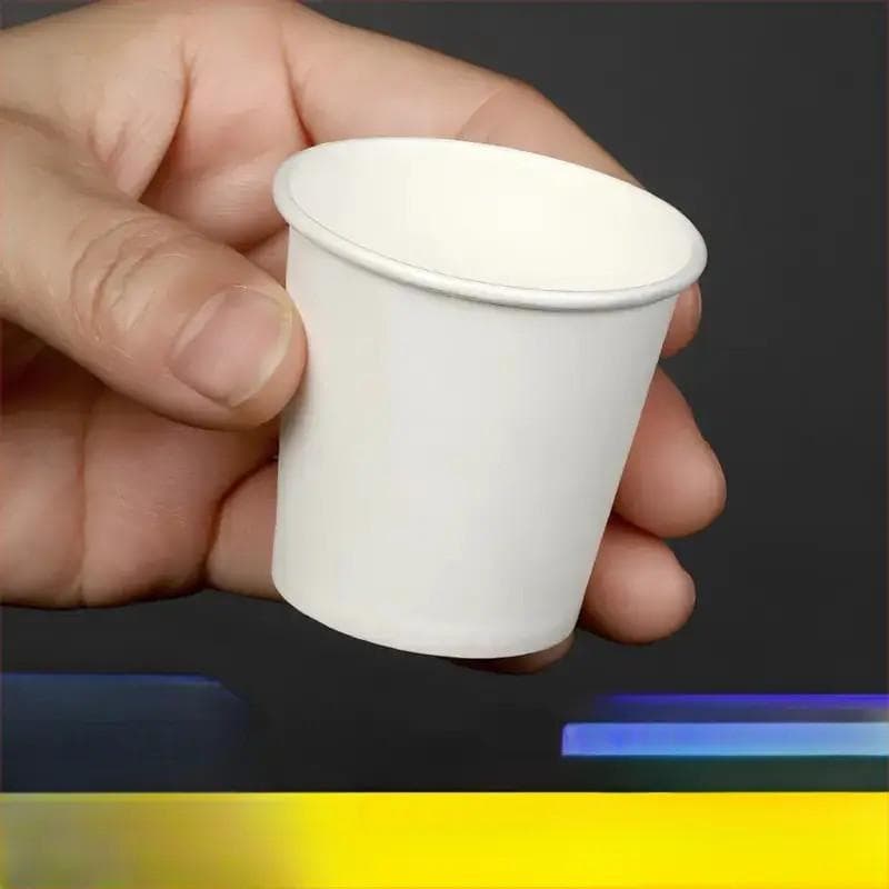 Disposable Small Paper Cups Tasting Cups Mini Sampling Cups Tasting Cups for Commercial and Home Use