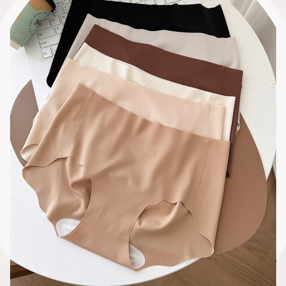 8621 Extended Crotch LULU Ceiling Four-Season Milk Skin Peach Butt 7A Antibacterial Seamless Women's Underwear Foundation Liquid Underwear