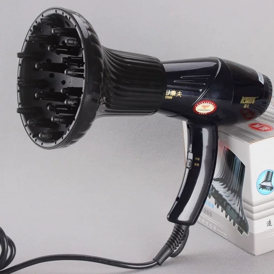 Hair Dryer Diffuser, Large Bonnet Hair Dryer Attachment, Salon Hair Drying Diffuser Nozzle, Hair Styling Tool