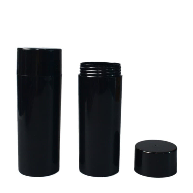New 100ml Fiber Powder Bottle PS Plastic Hairline Thickening Silicone Nozzle Cap Volumizing Powder Dispenser Bottle Packaging