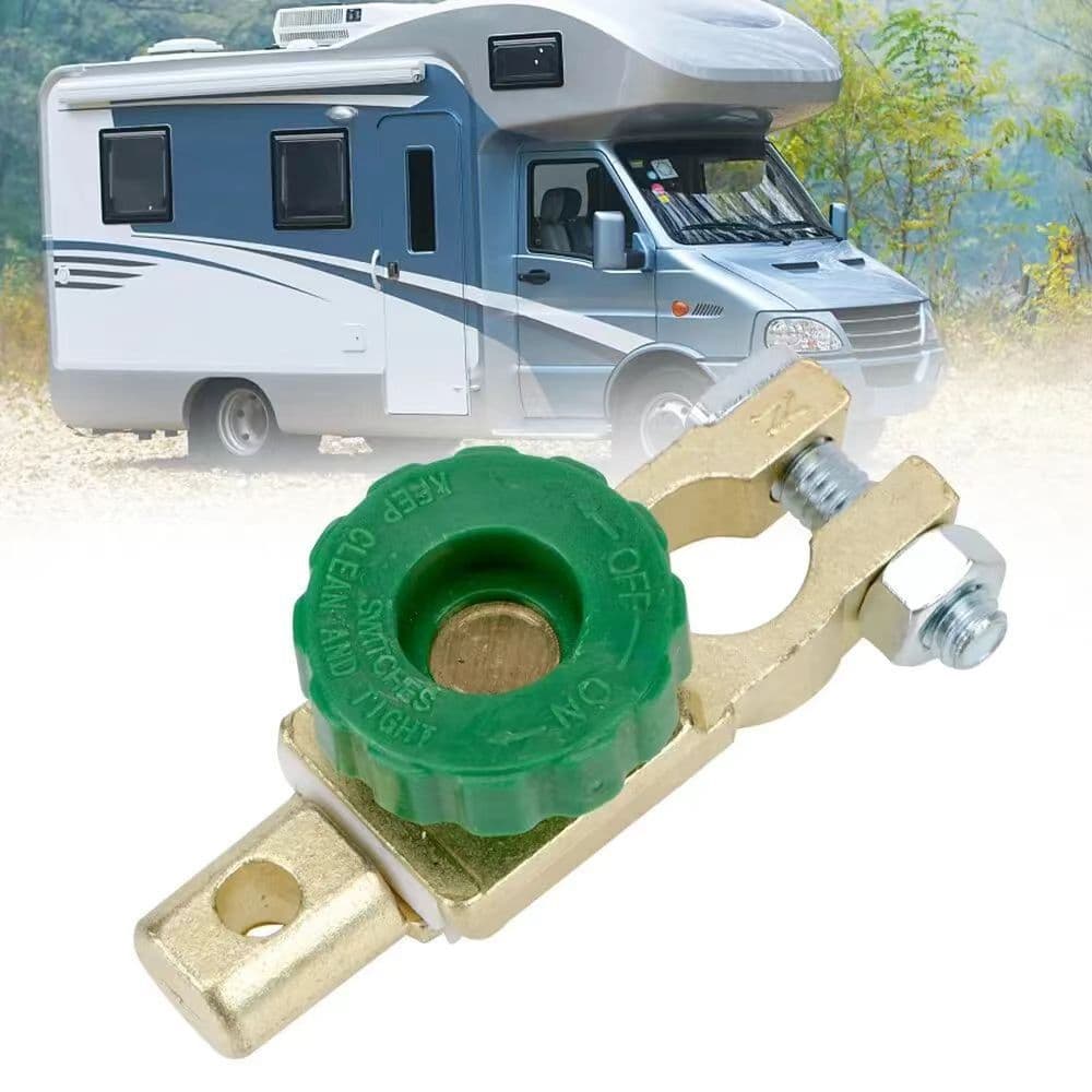 Rotary power-off switch car battery truck open rotary switch anti-leakage copper thickened power-off switch in stock