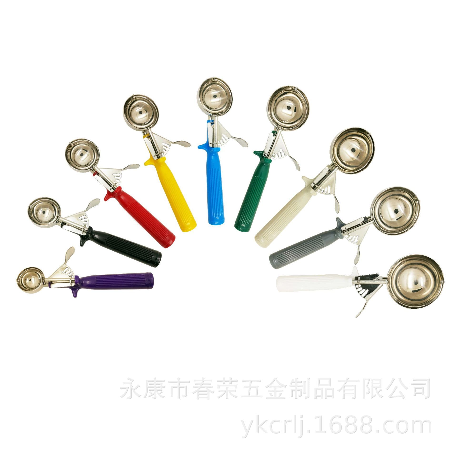 [Production] 304 Stainless Steel Ice Cream Scoop, Plastic Handle Ice Cream Scoop, Ice Cream Scooper, Ice Cream Scoop