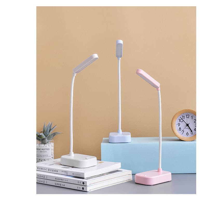 New LED Desk Lamp Gift Novelty Dry Battery USB Plug-in Eye-Care Home Use Dorm Reading Desk Bedside Lamp