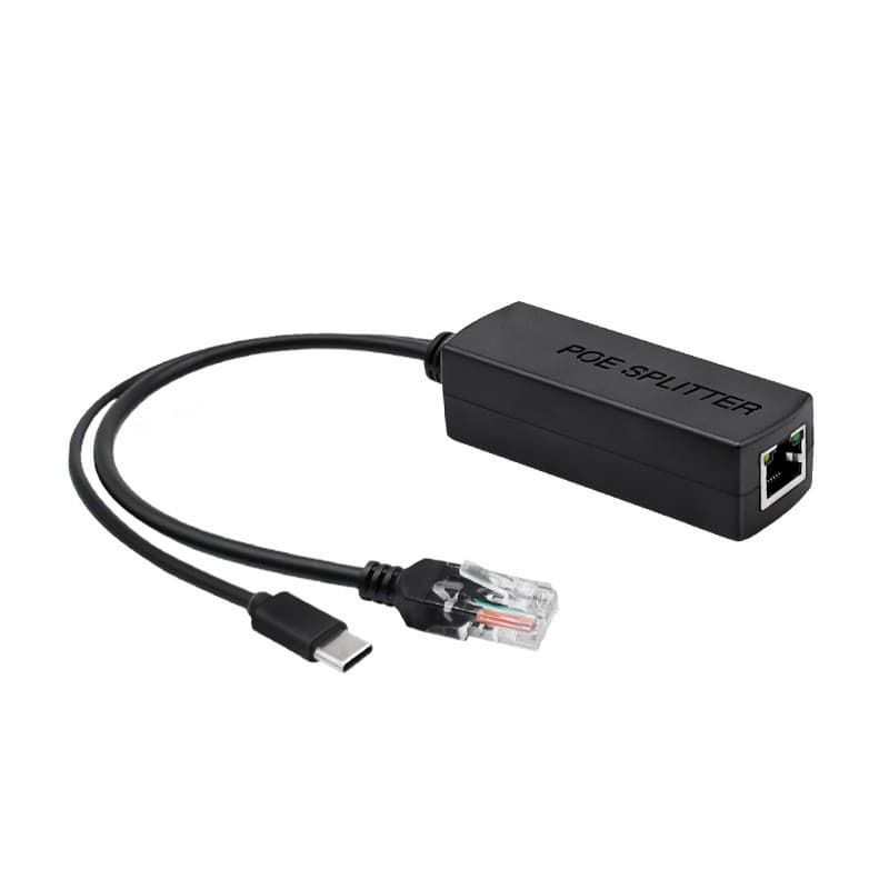 48V to 5V Type-C port standard PoE splitter Poe power supply module splitter