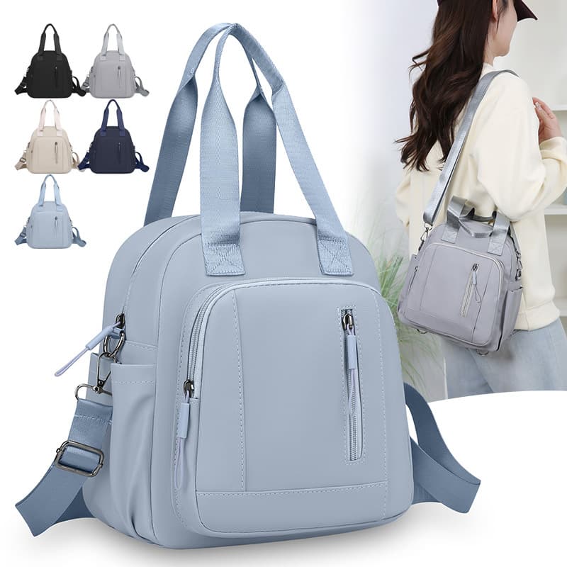 New Cross-Border Business Laptop Backpack for Women, Large Capacity Travel Computer Bag, Tactical Utility Style, Trendy Waterproof