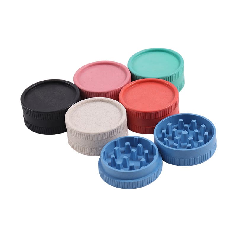 Cross-border Hot Sale 40/55/63 Degradable Plastic Grinder, 2-Layer Plastic Grinder, Hot Product in Stock