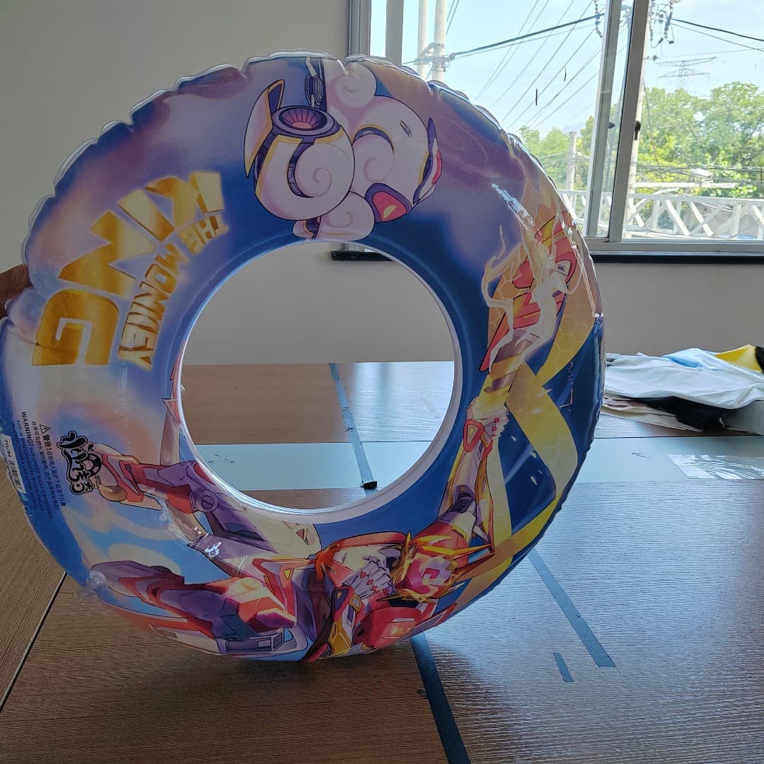 Factory Direct Processing PVC Lifebuoy Film | Inflatable Swimming Ring Film | Color-printed Waterproof Raincoat and Rain Boot Film