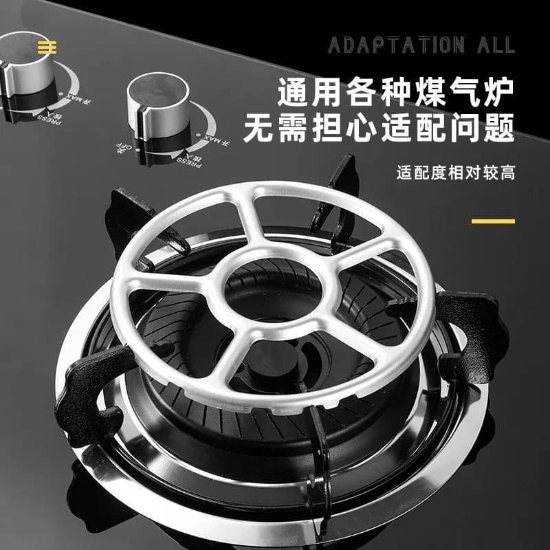 Gas Stove Bracket, Gas Cooktop Stand, Gas Stove Support, Pot Support, Small Pot Milk Pan Anti-Slip Rack
