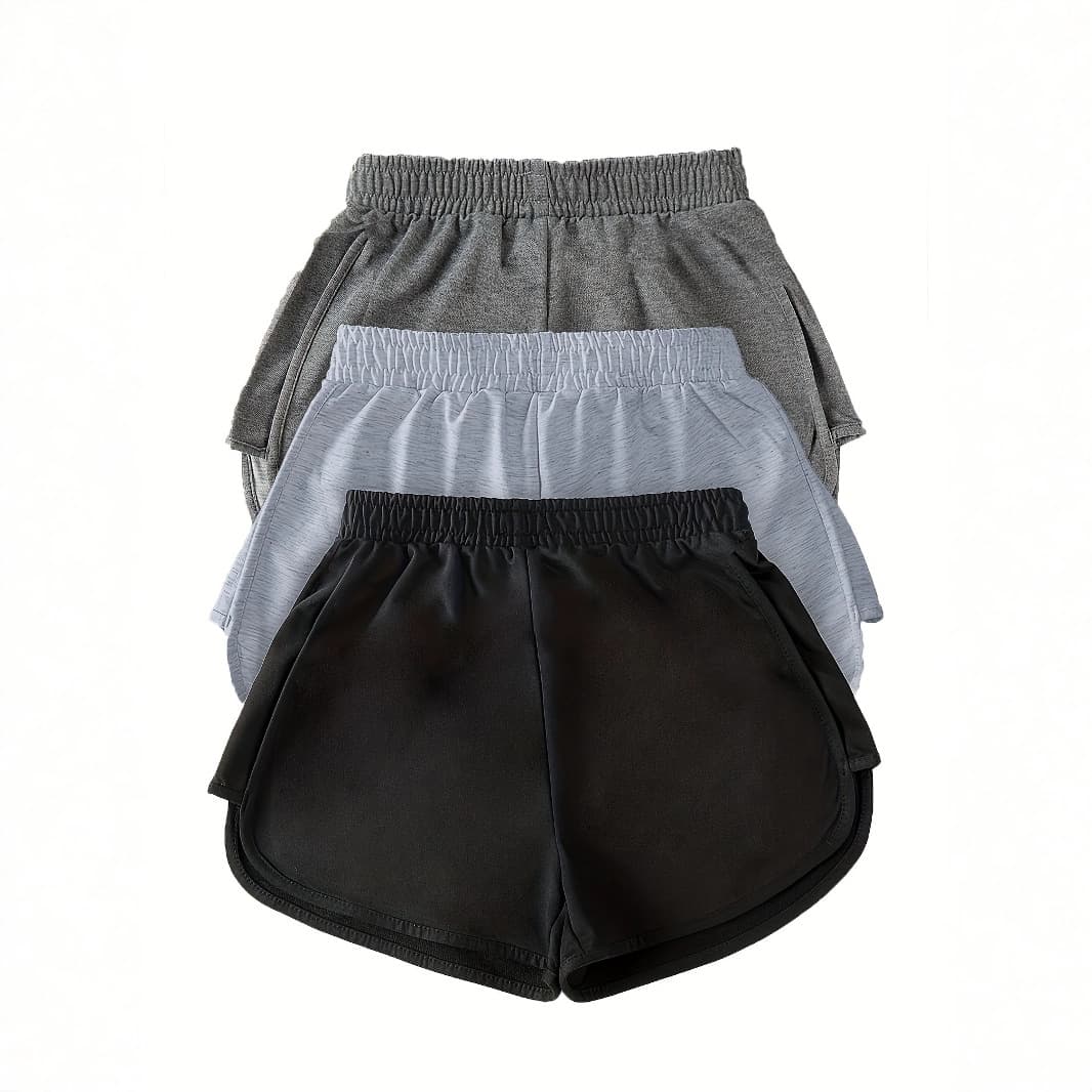 Women's Summer Thin Shorts 2025 High-Waist Loose Wide-Leg Casual Shorts for Outdoor Wear