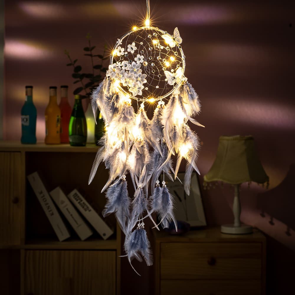Dreamcatcher Creative Gift for Women, Practical Special Birthday Gift for Best Friend Wife, Midsummer Night's Dream Hanging Decoration