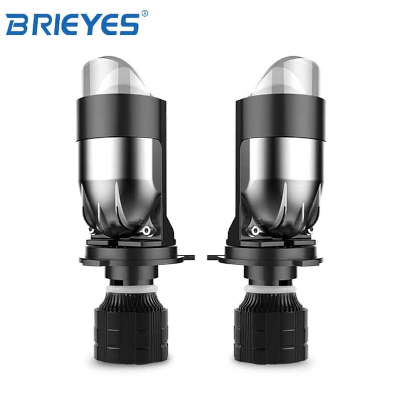 New Design Dual Lens A82 Car LED Headlight High/Low Beam Integrated H4 Motorcycle Light H4 Dual Lens Headlight