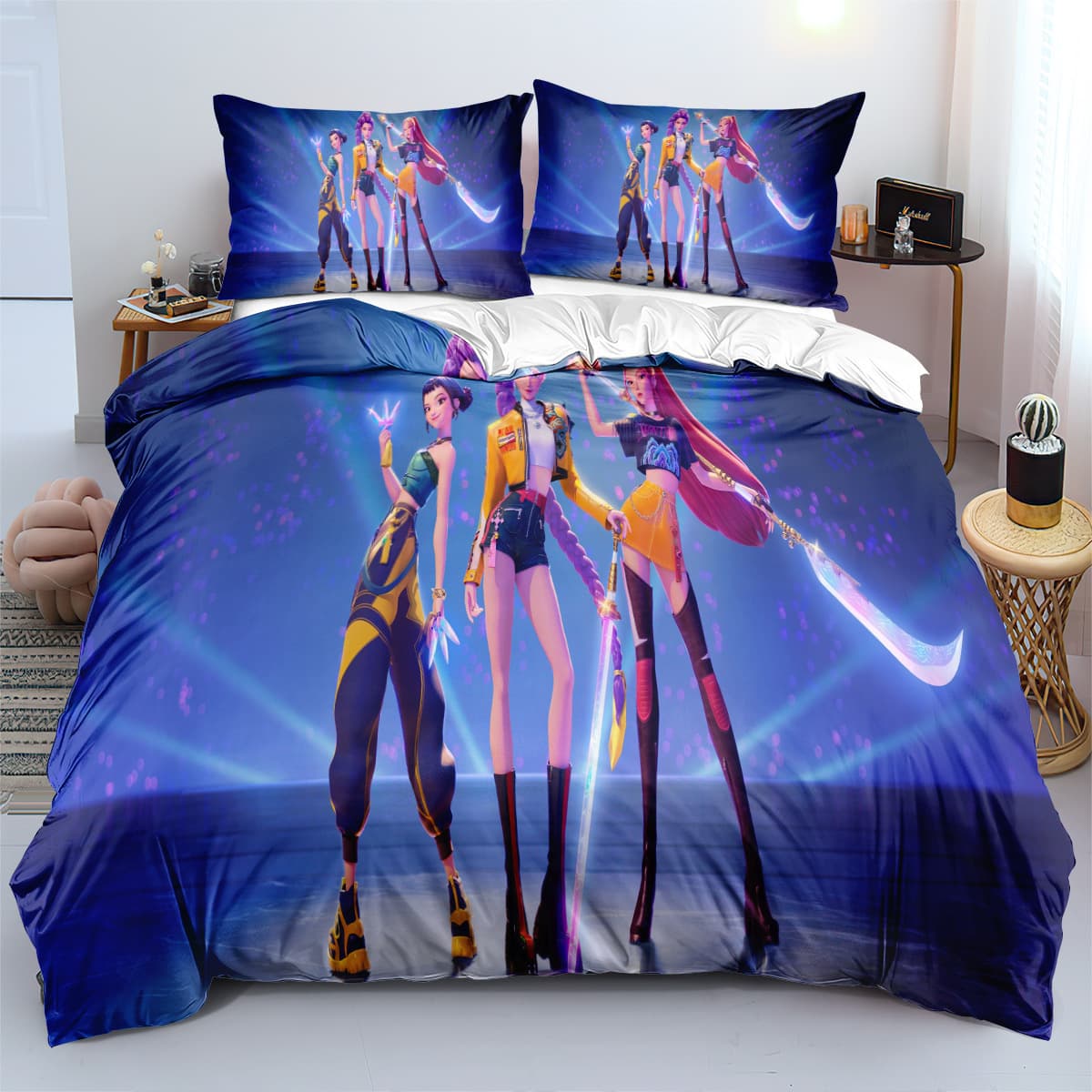 Ziexie Home Textiles Amazon Witch Hunter Group Printed Bedding Quilt Cover Full Size Printed Kit Source Manufacturer