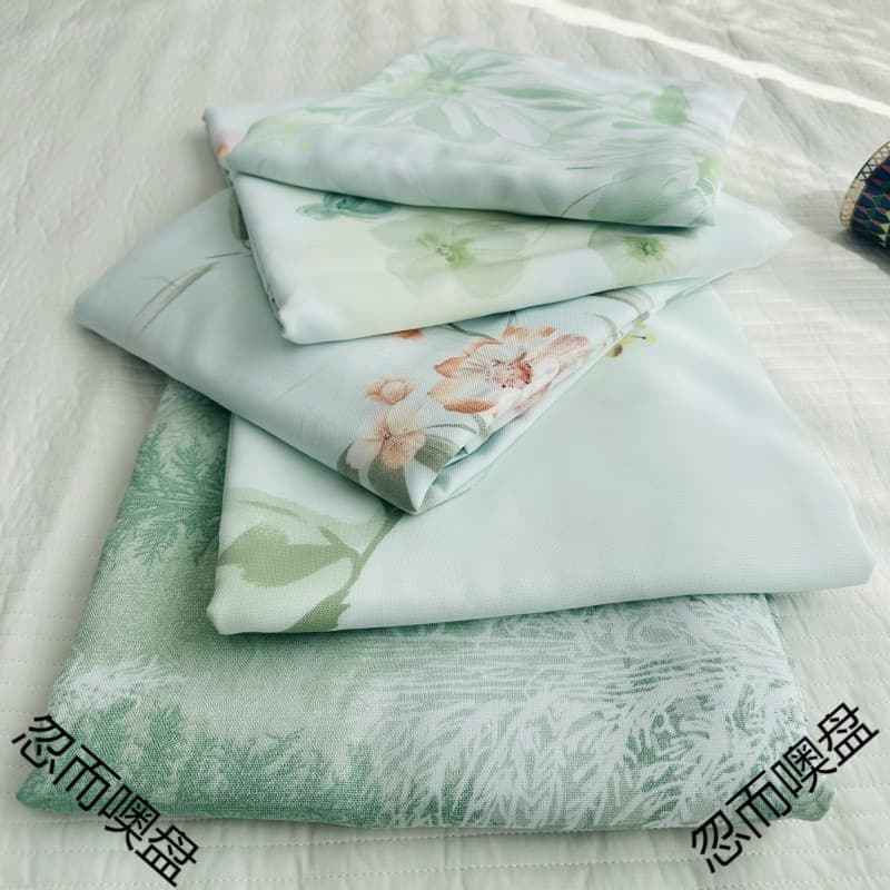 2025 New 100% Bamboo Fiber Sheet Set Soft Cooling Mat Double-Layer Thickened Three-Piece Set, Cool and Pilling-Resistant Soft Drape