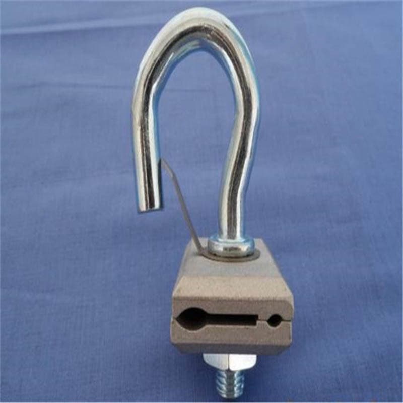 Wholesale supply of clamps, hooks, FTTH outdoor fiber optic overhead cabling hardware, exterior wall clamps, and hanging hooks.