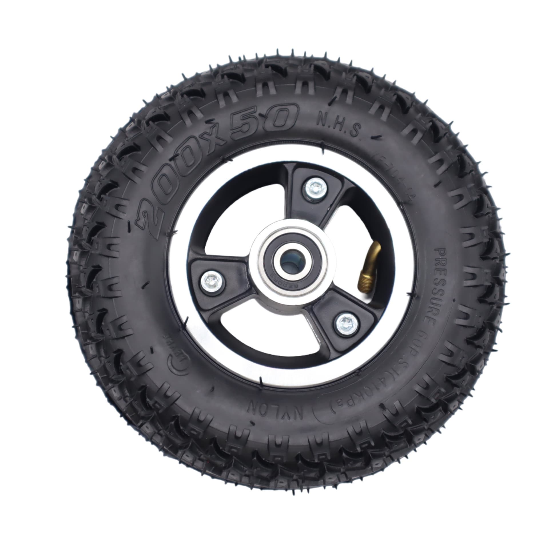 Scooter 200X50 Wheel Small Electric Vehicle Senior Mobility Scooter 200X50 Dolphin Ice Blue Off-Road Wheel