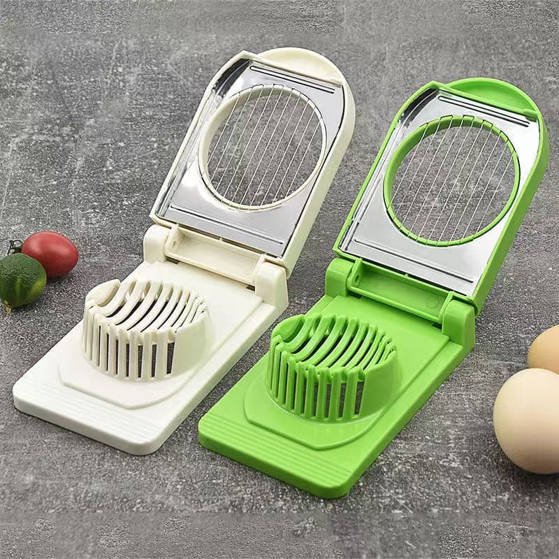 Stainless Steel Egg Slicer Home Egg Slicer Preserved Egg Slicer Egg Cutter Kitchen Gadget