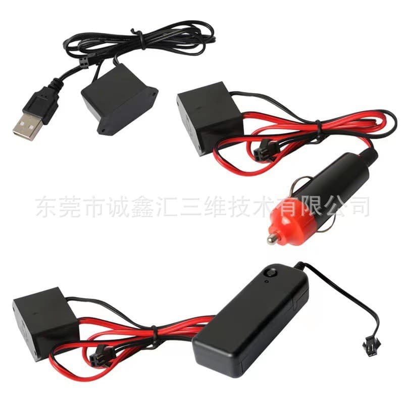 Wholesale EL Cold Light Wire Driver, Vehicle Driver, Glow Wire Controller, Neon Light