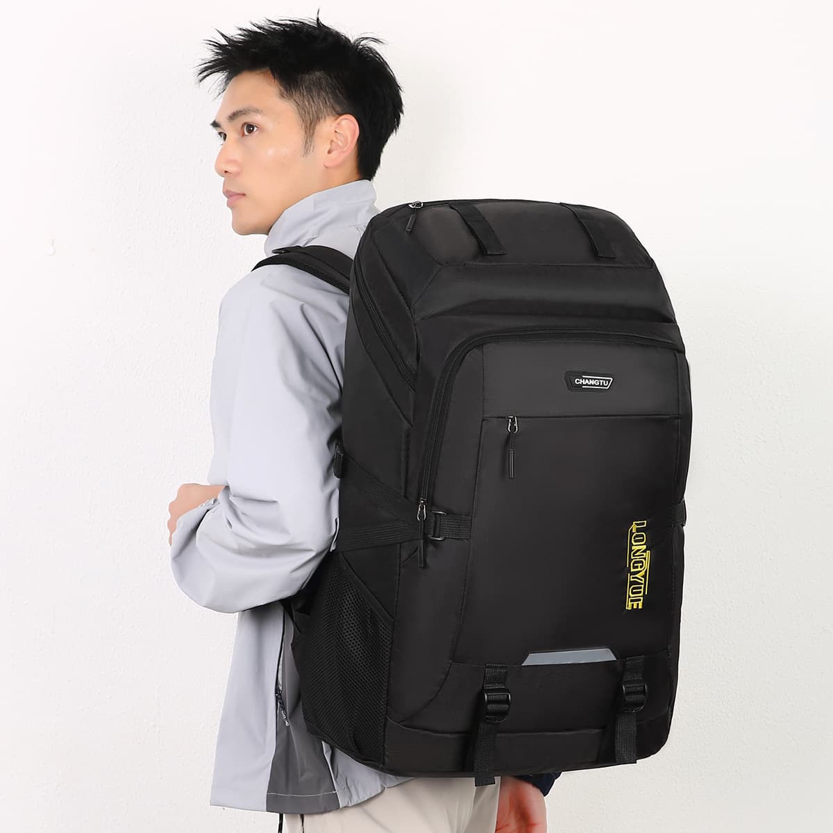 New Super Large Capacity Backpack for Men and Women, Outdoor Mountaineering Bag, Large Backpack, Travel Luggage Bag, 80 Liter Travel Bag