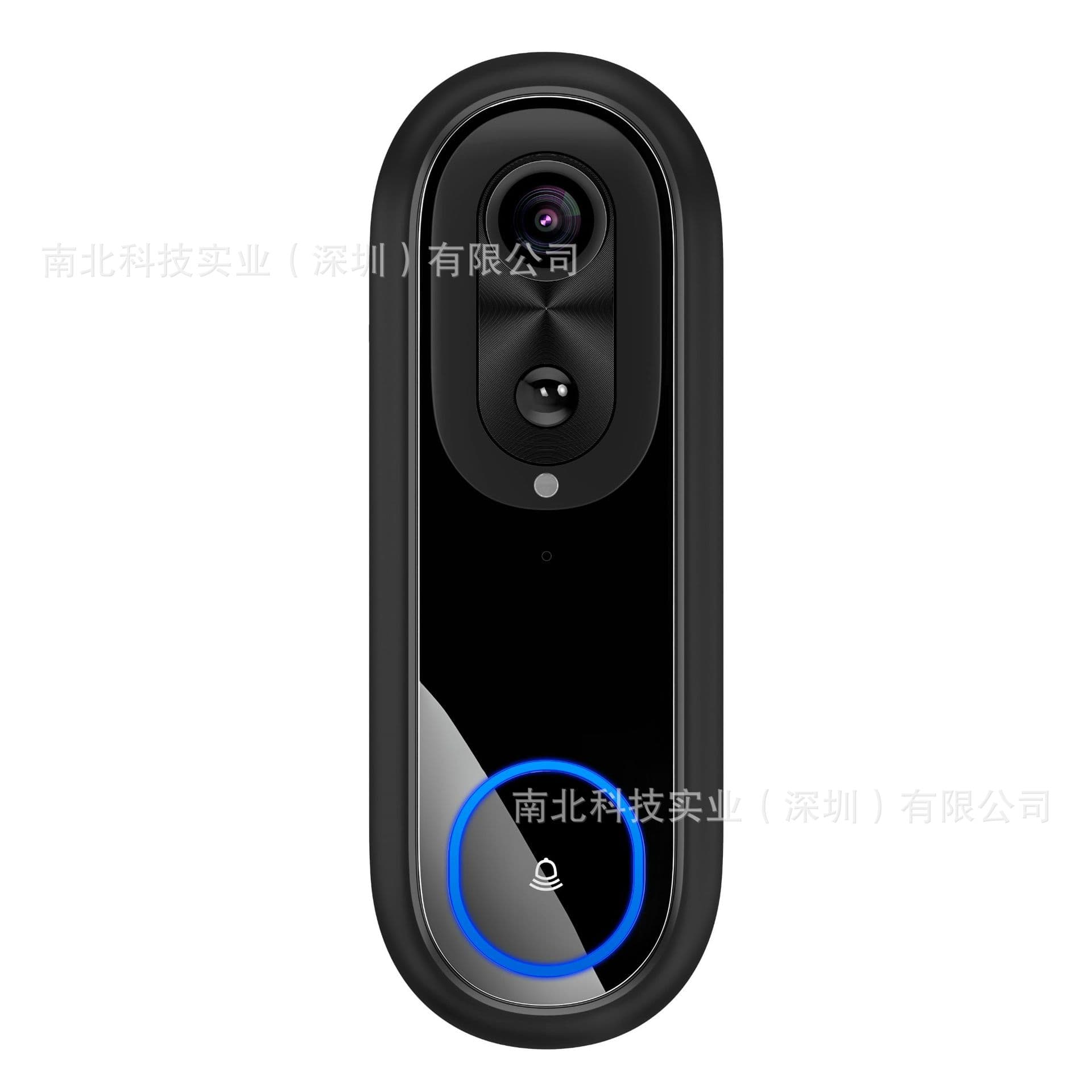 Wifi Video Doorbell Tuya High-Definition 1080 Wireless Peephole Intercom Monitoring 7000 Mah Battery