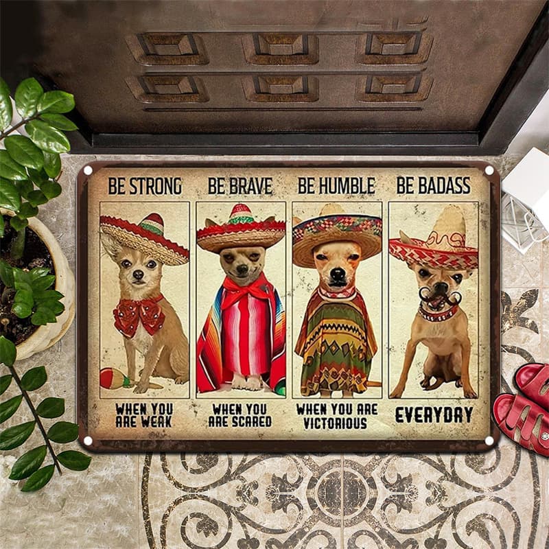In Stock Temu Fun Text Doormat Outdoor Home Entry Door Mat Dirt-Resistant Durable Floor Mat Labeled Drop Shipping