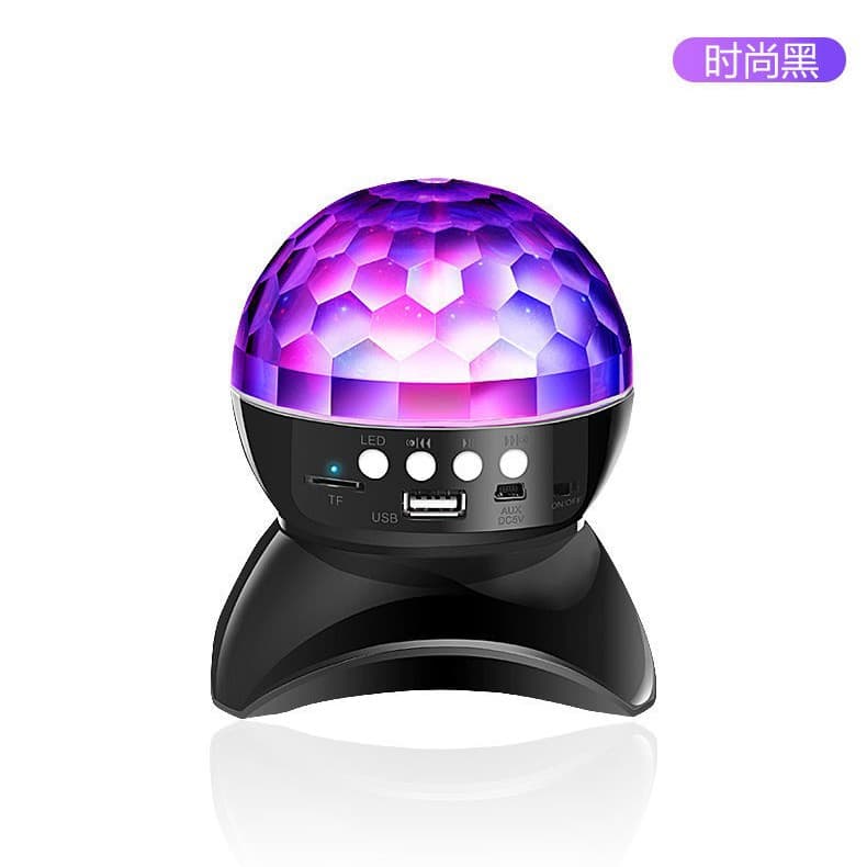 L-740 Bluetooth speaker led wireless light audio colorful card subwoofer gift cross-mirror hot speaker