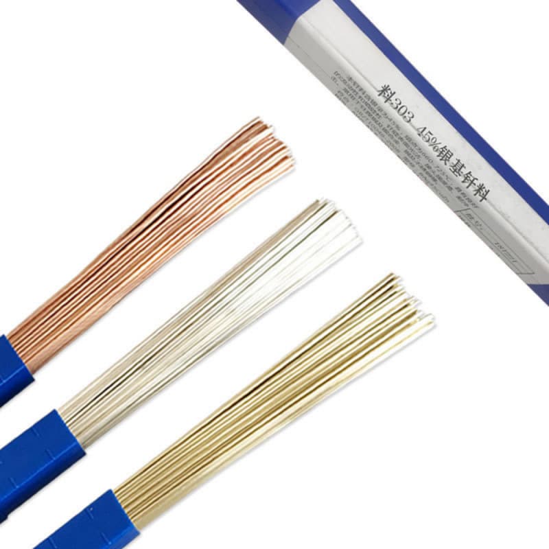 25% Silver Solder Rod HL302 Silver-Based Brazing Filler Metal BAg25CuZn Silver Copper Welding Wire BAg-37 Silver Solder Rod