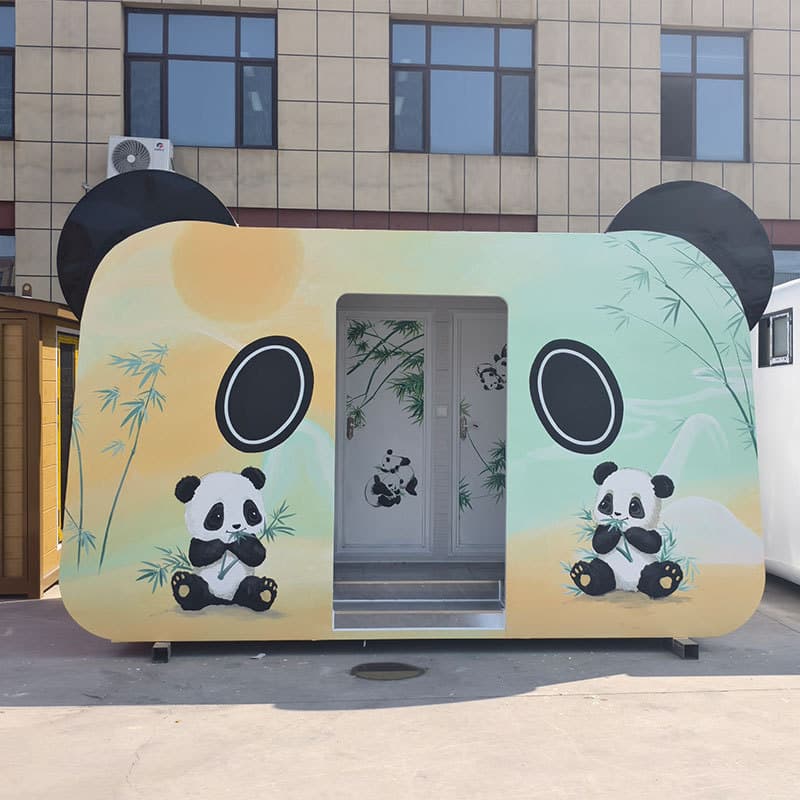 Mobile Toilet Outdoor Public Restroom Scenic Eco-friendly Prefabricated Portable Toilet