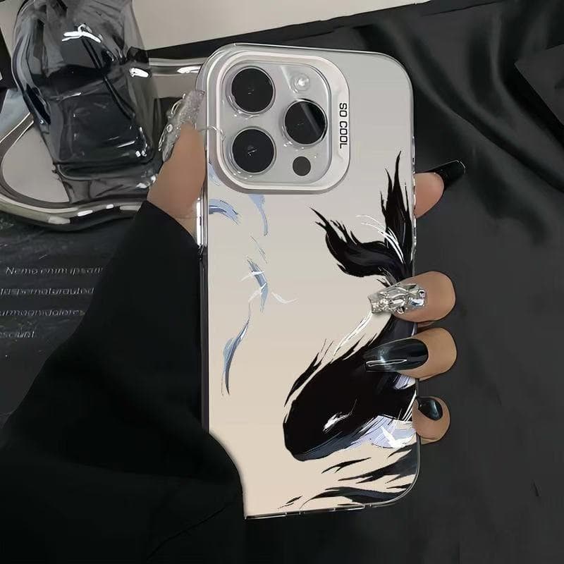 New Ink Whale Phone Case for iPhone 17, Apple 15 Pro Max/14, Personalized 13 Pro 16, Europe and America