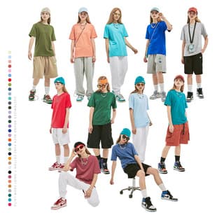 Custom 220g Pure Cotton T-Shirt Men's Women's Print Logo Advertising T-Shirt Short Sleeve Work Uniform Culture Shirt Class Shirt
