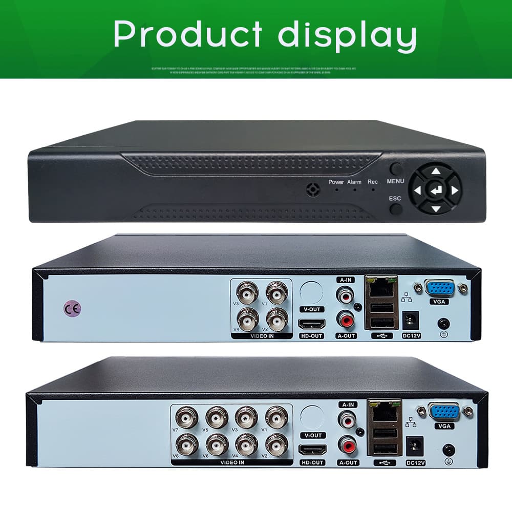 4/8/16 Channel Old-Style Analog Surveillance Camera H.265 Hard Drive Recorder AHD Coaxial Xiongmai Host DVR