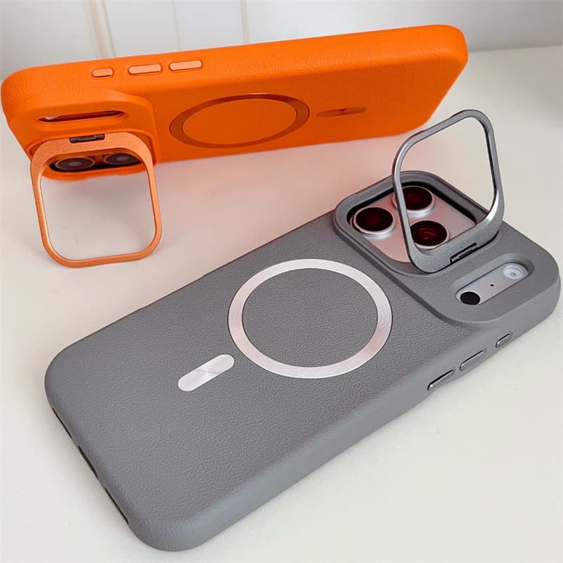 New Lens Stand iPhone 18 Pro Max Phone Case Compatible with Apple 17 MagSafe 16 Cross-Border 15/14