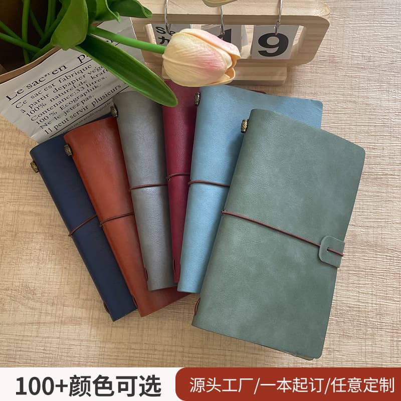 A6 Travel Journal TN Pocket Notebook Cross-Border Stationery Memo Small Notebook Business Office Notebook Custom