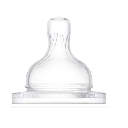 Universal classic wide mouth breast-feel real nipple, liquid silicone nipple anti-colic