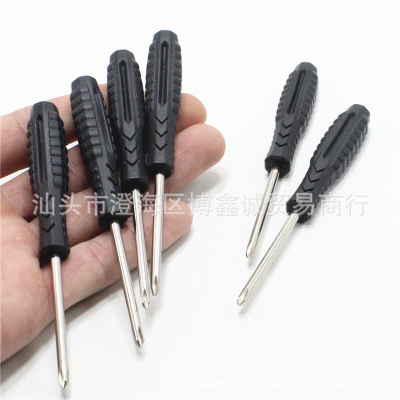 3mm Screwdriver for Disassembly, Cross Flathead Arrow Type 3.0 Screwdriver for Home Appliances Toys with Screwdriver Bits Small Screwdriver