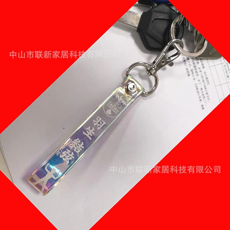PVC Phone Strap Custom Laser Wrist Strap Phone Lanyard Laser Phone Hanging Rope PVC Phone Strap Phone Cleaner