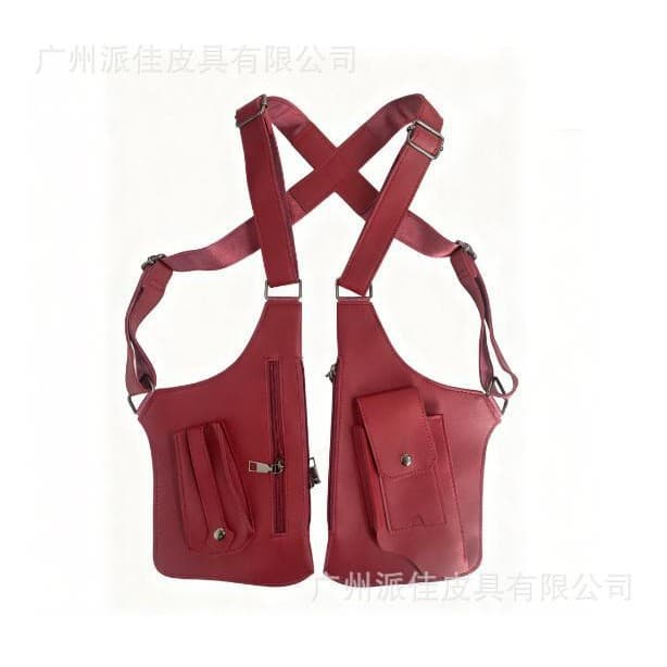 Amazon Men's Retro Backpack with Crossbody Sling Bag, Multifunctional Shoulder Bag, Outdoor Phone Bag, Vest Bag