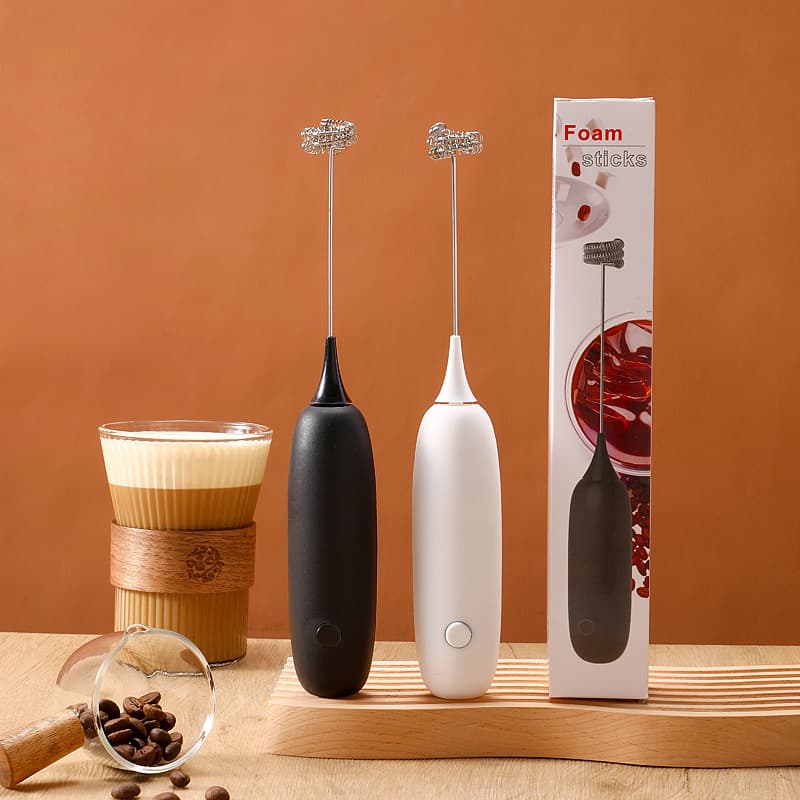 Wholesale Electric Frother Mini Handheld Wireless Mixer, Small Household Milk Frother for Coffee