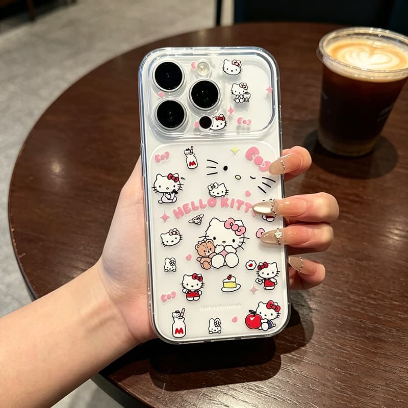 2026 New KT Cat Case for iPhone 17 Pro Max, Cute Simple Air for Apple 16 Pro