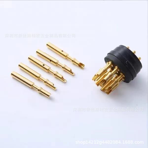 Waterproof male and female pin aviation connector plug heavy-duty connector PIM pin high current charging gun pin