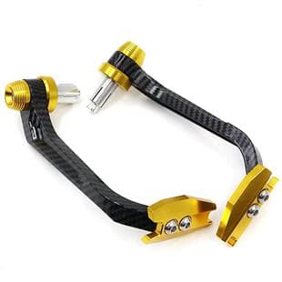 Motorcycle Modified Accessories Carbon Fiber Pattern Protection Bar CNC Brake Hand Guard Off-Road Anti-Fall Hand Guard