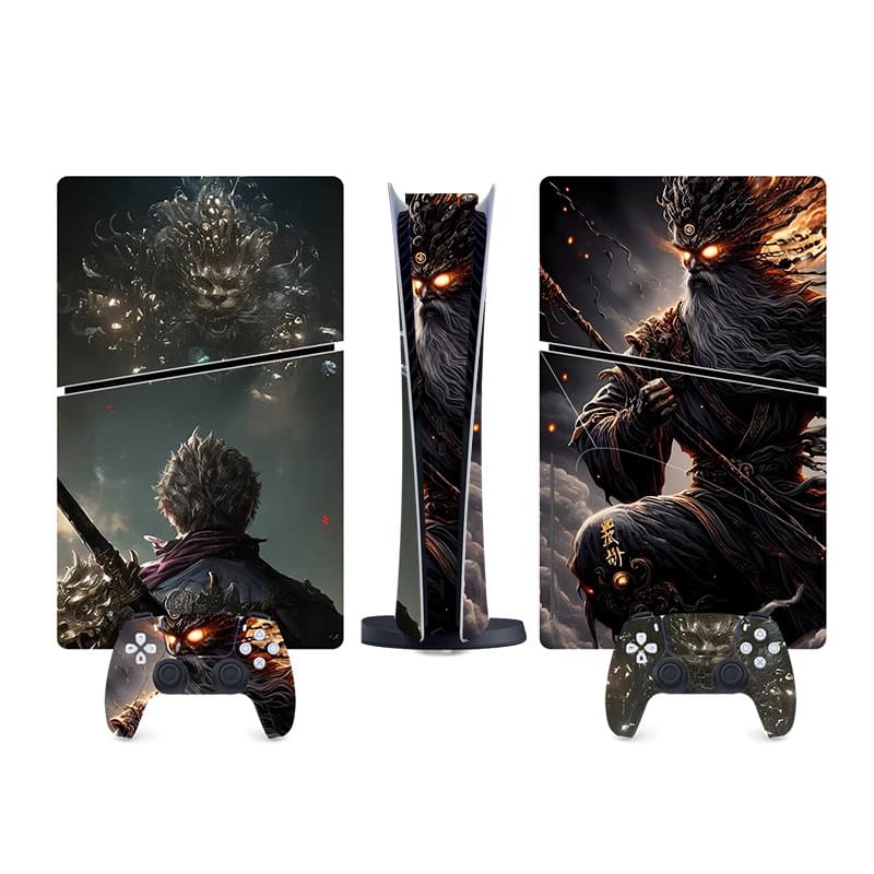 Suitable for ps5 game console sticker digital version black myth Wukong sticker foreign trade personalized animation color sticker
