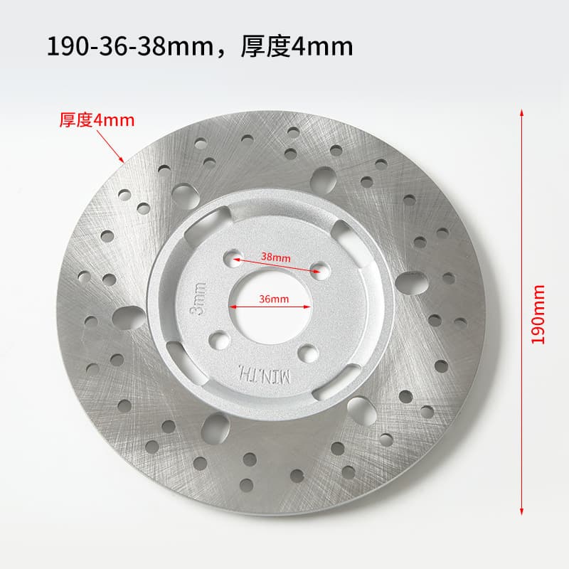Mexico MercadoLibre Wholesale Motorcycle Modified Brake Disc Car Electric Vehicle Front and Rear Brake Pad Accessories Friction Plate