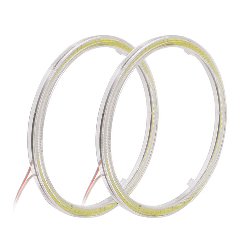 Car LED Headlight Halo Ring Car Light Modification COB Angel Eye Halo Ring Angel Eye Fog Light COB