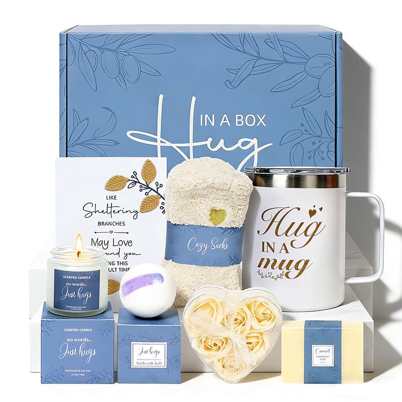 Cross-border Gift Set for Parents' Day Mother's Day Gift Set Candle Bath Salt Soap Bath Care Souvenir